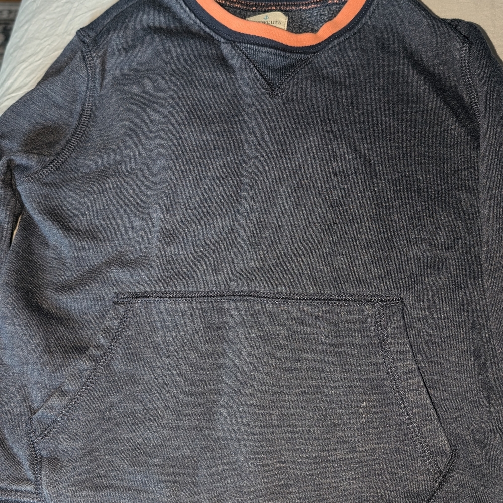 Crewcuts Blue and Orange Sweatshirt Hoodie
